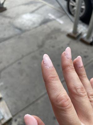 AWFUL gel manicure