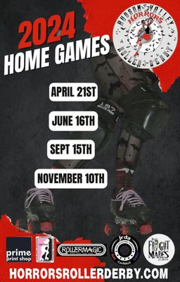 2024 Horrors and Frightmares Roller Derby Home Games