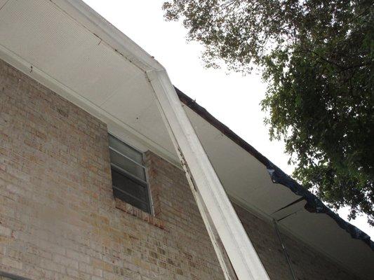 Gutter failure