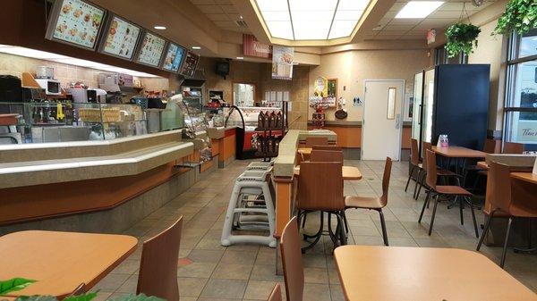 Seating Area at Tim Horton's Adrian