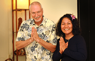 Owners Dave and Wilai Johnson bring healing massage arts from Hawaii and Thailand