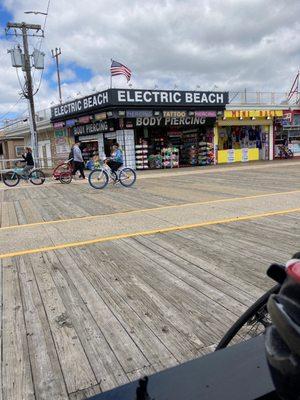 View of boardwalk