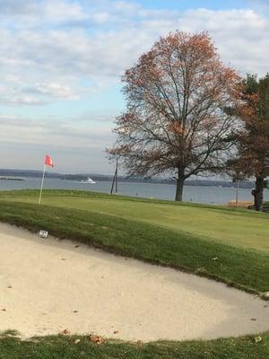 Hole #3 overlooking South Cove and the Connecticut River