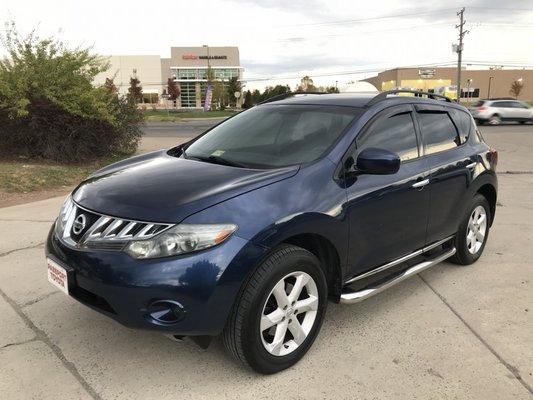 2009 Nissan Murano AWD - Strong, reliable, used cars in excellent condition for sale.