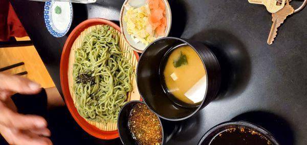 Soba, tempura and Katsudon. As usual, delish! FYI, Katsudon has kamoboko in it.