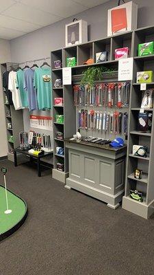 Visit our pro golf shop