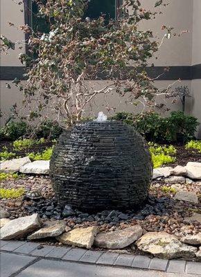 Add peaceful vibes to your home and beauty with water features.