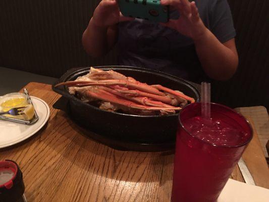 Snow crab bucket.