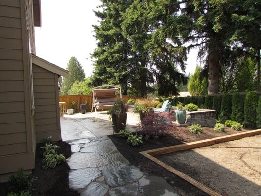 Total backyard renovation