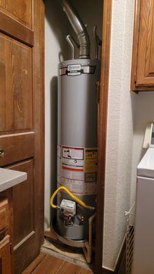 AO Smith water heater installation