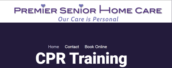 Premier Senior Home Care CPR Training