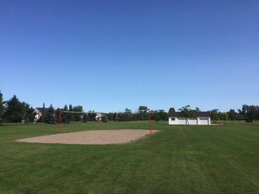 Volleyball court