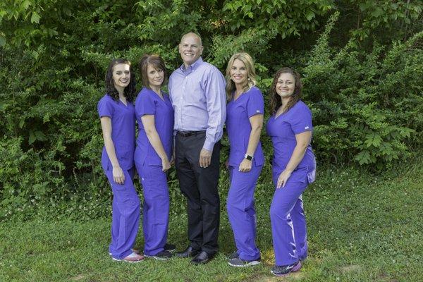 Nursing Staff 2019 & Dr. Jeffrey Thompson