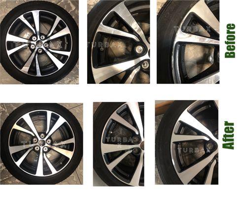 Nissan Maxima wheel repair