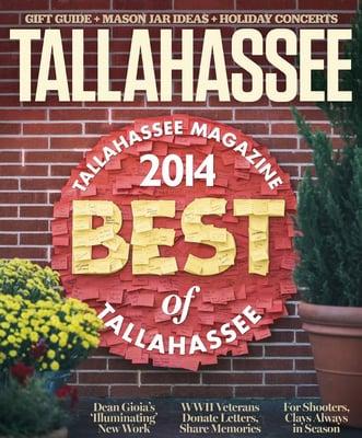 Tallahassee Magazine, Nov/Dec 2014