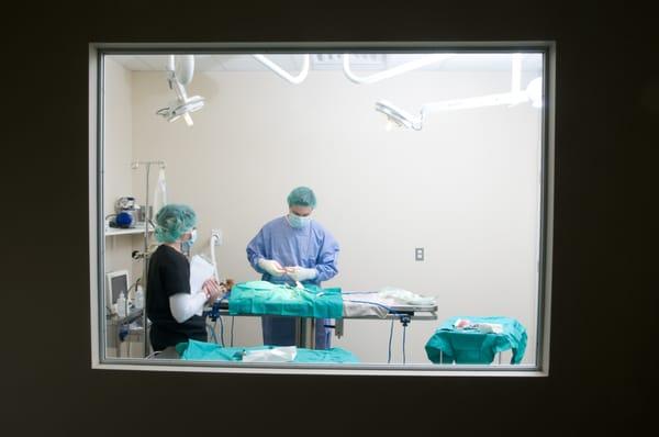 First class surgical suite