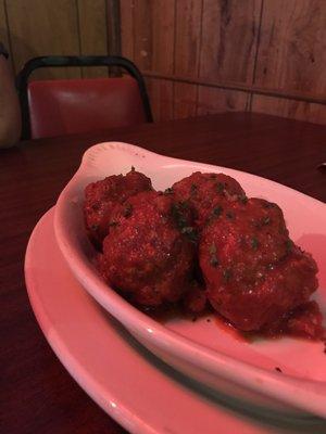 Meatball Appetizer (not on the menu)