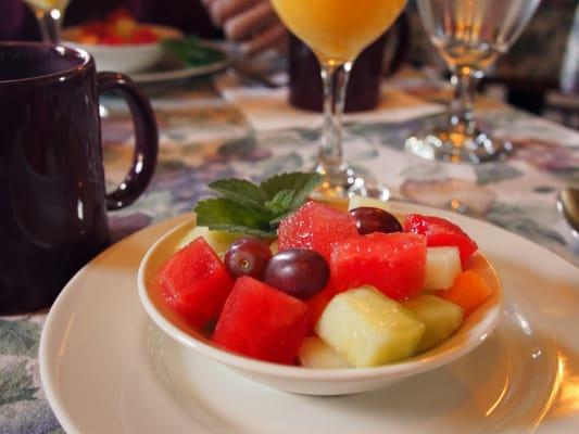 refreshing melon salad