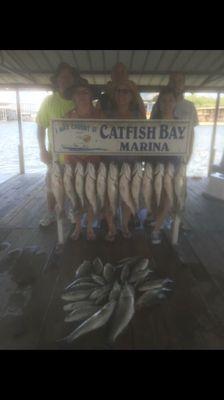 Great repeat customers and fishing did not disappoint!