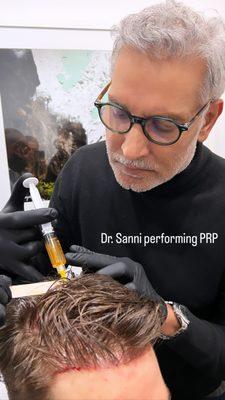 PRP Hair restoration