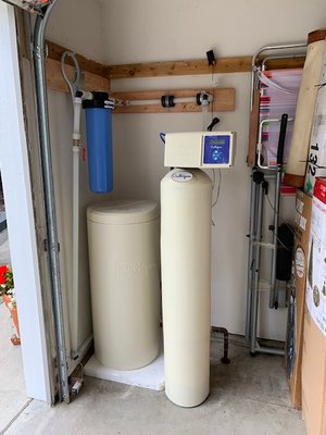 Water filtration system install