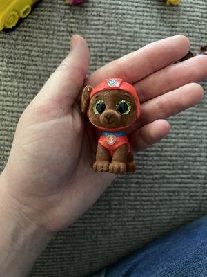 Paid $9.50 for a broken Paw Patrol. The ear is clearly broken off and they still put almost $10 on it.