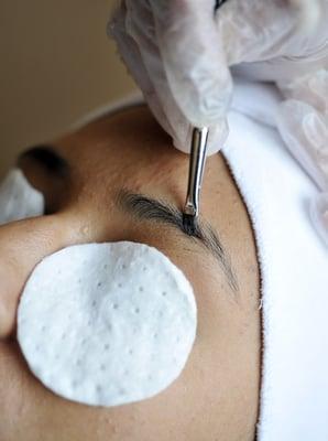 A short service, brow tinting can help highlight your beautiful face.