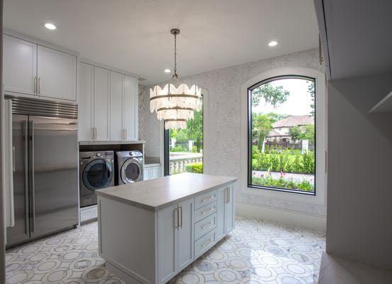 Expanded utility room, remodel