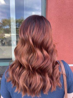 Full color - copper red