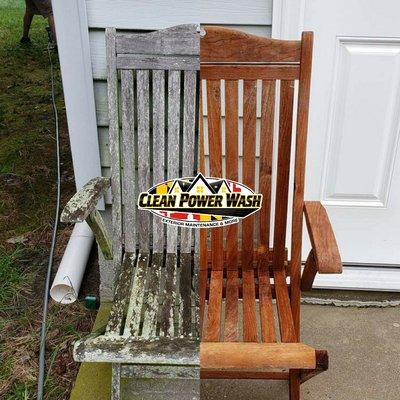 Chair cleaning, Wood Restoration