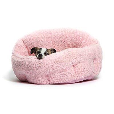 The Original "DeepDish Cuddler" in Pink Sherpa from Best Friends by Sheri. (Available on Amazon).