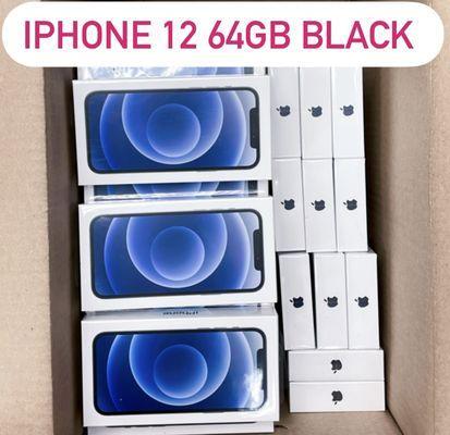 Luigy Wireless IPhone 12 64Gb unlocked blue and black