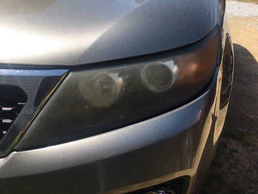 Headlight restoration