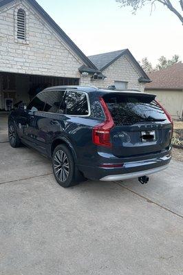 Fully detailed car with wax.