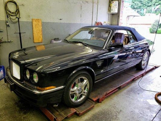 Bentley azure,  steering rack rebuild.