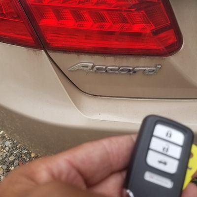 2015 Honda Accord Smart Key Replacement