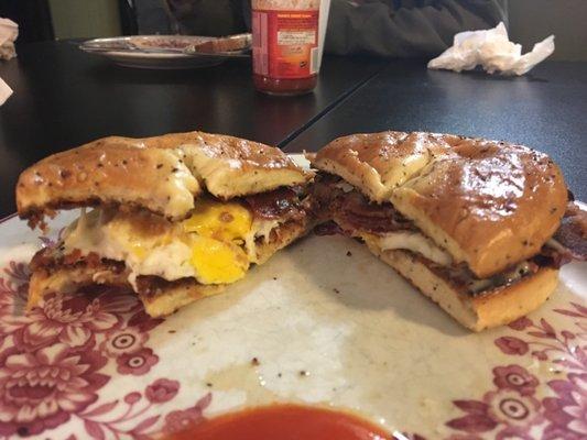 Bacon egg and cheese!