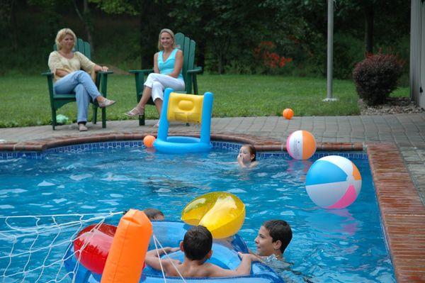 Quality pool floats, chairs, games for your swimming pool