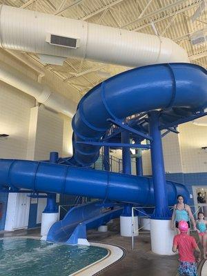 Here for a indoor pool Birthday Party! This is such an awesome facility!!