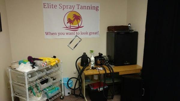 We have several types of equipment to make sure that you get a great spray tan!