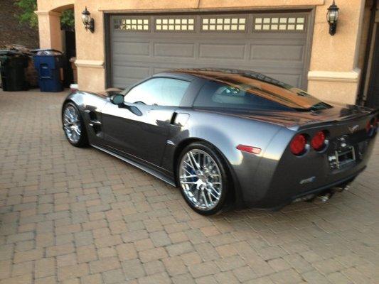 "Corvette" and other high performance models