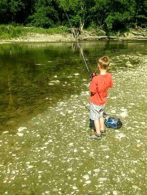 Fishing in the Valley.