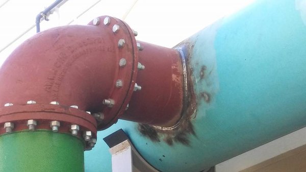 Water Treatment Facility Pipe Welding