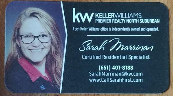 Sarah Marrinan, Certified Residential Specialist, Keller Williams