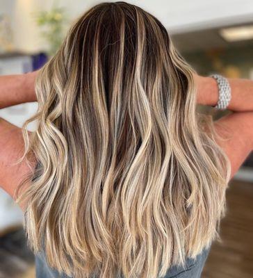 Sandy Blonde Balayage