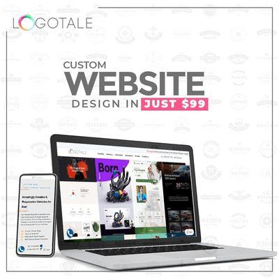 Website Design Starting Form $99