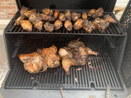 Jerk chicken (Jamaican style)