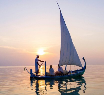 Sailboat Maldives