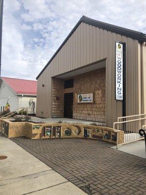 CCSA has a woodworking studio downtown, complete with lutherie stations and a woodturning room.