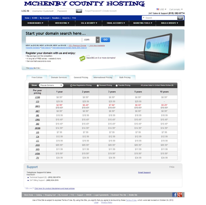 McHenry County Website Hosting